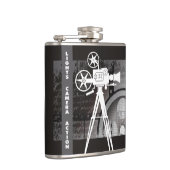 Lichten, camera, Action Flask, Movie Theme Heupfles (Rechts)