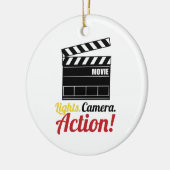 Lichten.Camera.Action! Keramisch Ornament (Links)