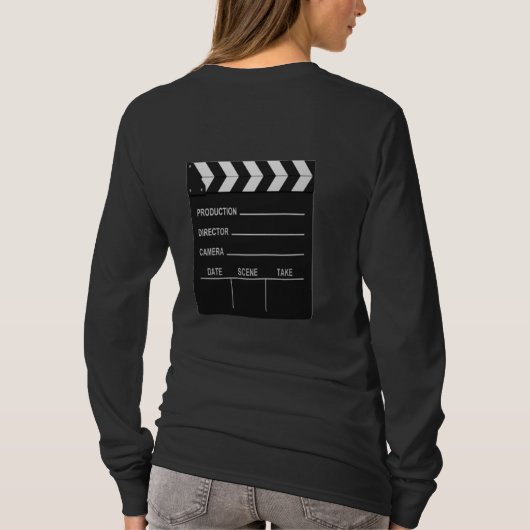Lichten camera Action T-Shirt (Achterkant)