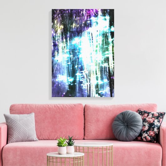 Lichten Canvas Afdruk (Insitu (Woonkamer))