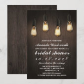  Lichten Chique Bruidsdouche Uitnodigingen (Voorkant / Achterkant)