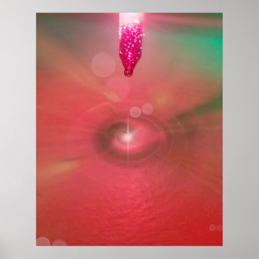 Lichten en kleuren achtergrond voor videogesprekke poster (Voorkant)