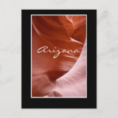 Lichten en lijnen in het canyon, Arizona Briefkaart (Voorkant)