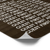 Lichten en ritssluitingen poster (Hoek)