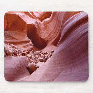 Lichten en rotsen in de canyon muismat