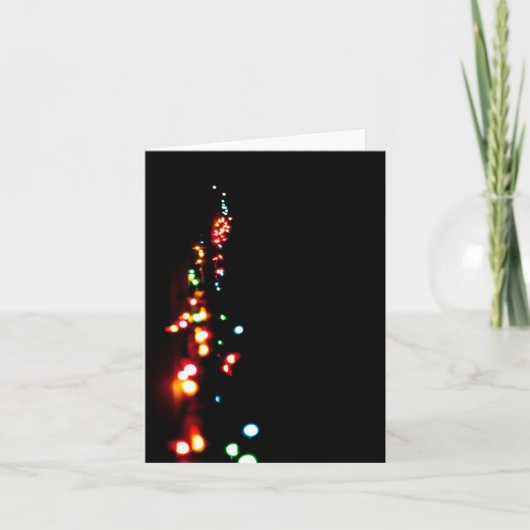 Lichten Feestdagen Kaart (Voorkant)