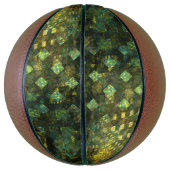 Lichten in de Abstracte kunstwerken van de stad Basketbal (Verticaal)