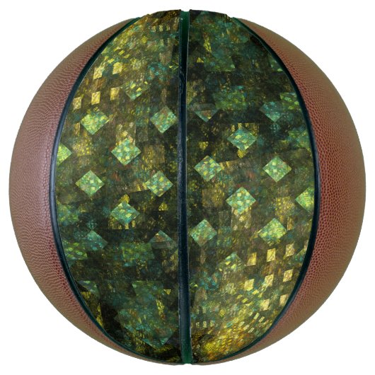 Lichten in de Abstracte kunstwerken van de stad Basketbal (Verticaal)