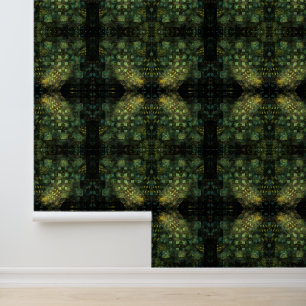 Lichten in de Abstracte kunstwerken van de stad Behang