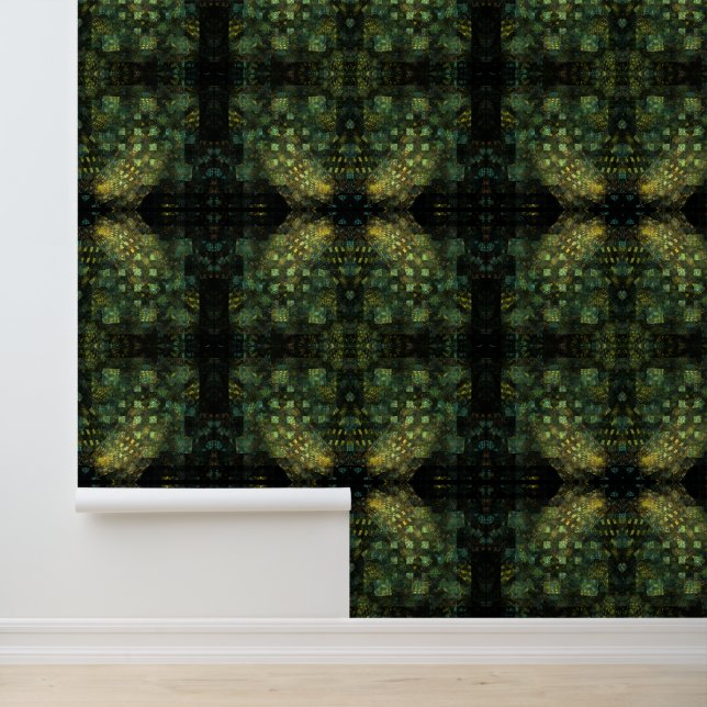 Lichten in de Abstracte kunstwerken van de stad Behang (Applicatie)