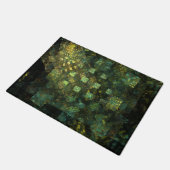 Lichten in de Abstracte kunstwerken van de stad Deurmat (Schuin)