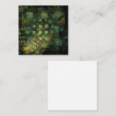 Lichten in de Abstracte kunstwerken van de stad Informatiekaartje (Voorkant / Achterkant)