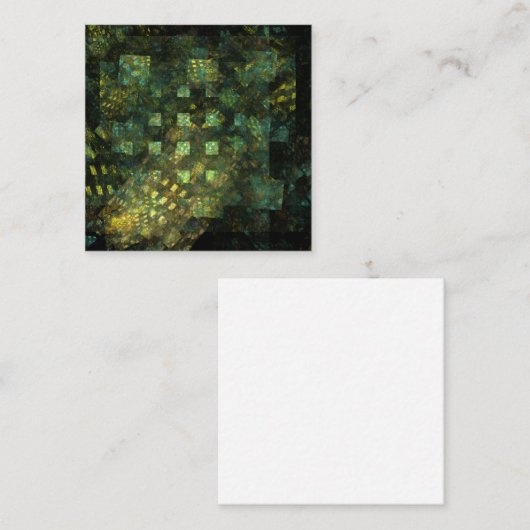 Lichten in de Abstracte kunstwerken van de stad Informatiekaartje (Voorkant / Achterkant)