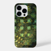 Lichten in de Abstracte kunstwerken van de stad iPhone Hoesje (Achterkant)