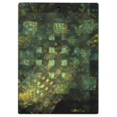 Lichten in de Abstracte kunstwerken van de stad Klembord (Achterkant)