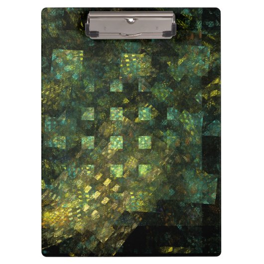Lichten in de Abstracte kunstwerken van de stad Klembord (Voorkant)