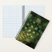 Lichten in de Abstracte kunstwerken van de stad Notitieboek (Binnen)