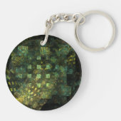 Lichten in de Abstracte kunstwerken van de stad Sleutelhanger (Achterkant)