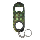 Lichten in de Abstracte kunstwerken van de stad Sleutelhanger Flessenopener (Achterkant)