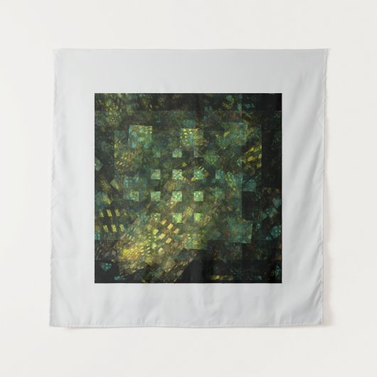 Lichten in de Abstracte kunstwerken van de stad Wandkleed (Voorkant)