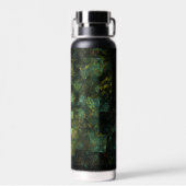 Lichten in de Abstracte kunstwerken van de stad Waterfles (Achterkant)