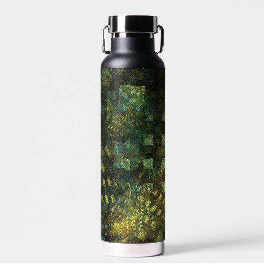 Lichten in de Abstracte kunstwerken van de stad Waterfles (Voorkant)