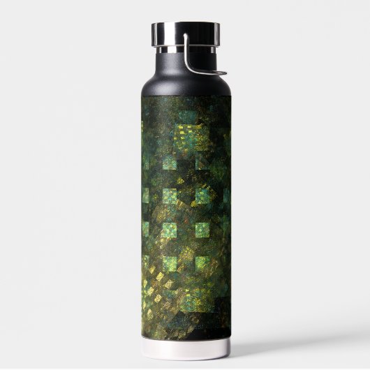 Lichten in de Abstracte kunstwerken van de stad Waterfles (Links)