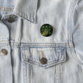 Lichten in de City Abstract Art Button (rond) (In situ)
