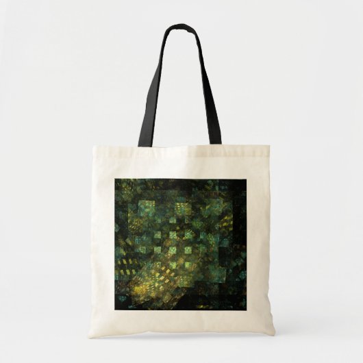 Lichten in de City Abstract Art Canvas tas (Voorkant)