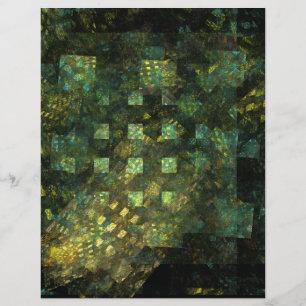 Lichten in de City Abstract Art Flyer