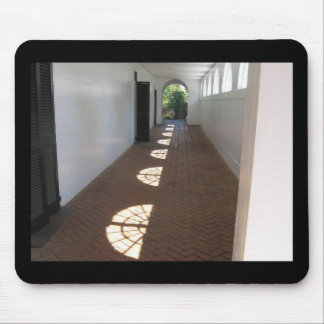 lichten in de lijn muismat