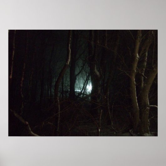 Lichten in de Nacht Poster (Voorkant)