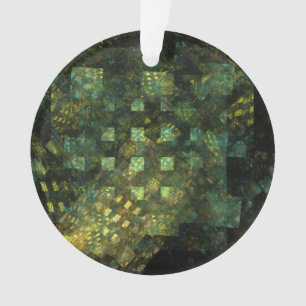 Lichten in de Stad Abstracte Kunst Acryl Cirkel Ornament