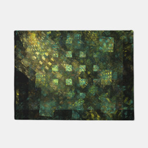 Lichten in de Stad Abstracte Kunst Deurmat