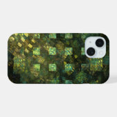 Lichten in de Stad Abstracte Kunst iPhone 15 Case (Achterkant horizontaal)