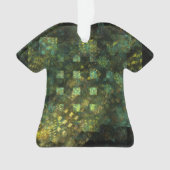 Lichten in het Abstract Shirt van de kunstacrylpla Ornament (voorkant)