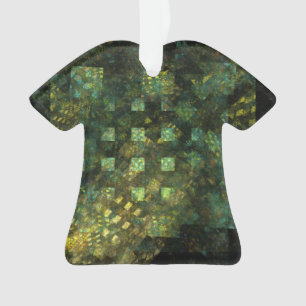 Lichten in het Abstract Shirt van de kunstacrylpla Ornament