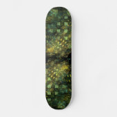 Lichten in het Abstracte kunstskateboard van de st Skateboard (Voorkant)