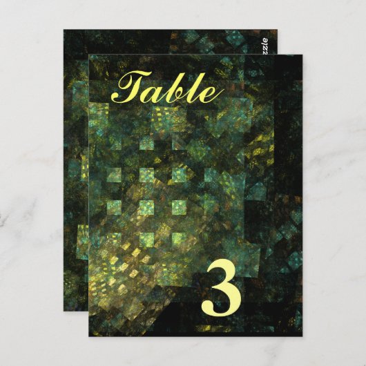 Lichten in het Briefkaart Stadstabelnummer (Voorkant / Achterkant)