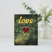 Lichten in het City Love Briefkaart (Staand voorkant)