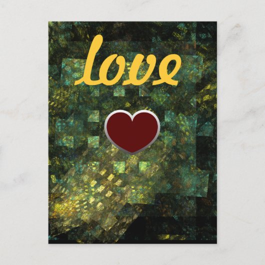 Lichten in het City Love Briefkaart (Voorkant)