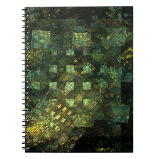 Lichten in het Notitieboek Abstracte kunst van de  (Voorkant)