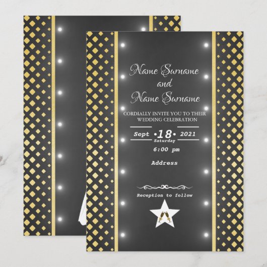 Lichten Kaart (Voorkant / Achterkant)