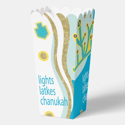 Lichten Latkes Chanoeka Bedankdoosjes (Voorkant)