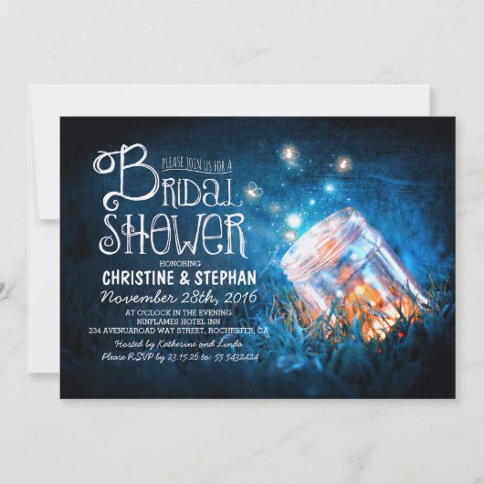 Lichten metselaar pot & vuurvliegjes vrijgezellenf kaart (Voorkant)