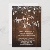 Lichten op Hout Feestelijke Ontvangst ter afsluiti Kaart (Voorkant)