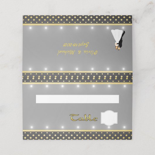 Lichten Plaatskaartje (Buitenkant ongevouwen)