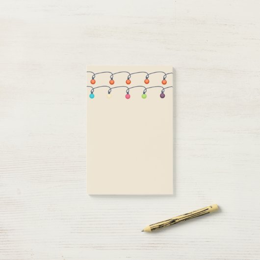 Lichten Post-it® Notes (Op bureau)