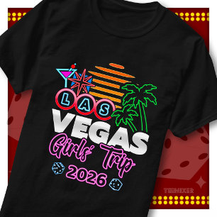 Lichten Reis Feest in Las Vegas Meisjesreis 2026 T-shirt