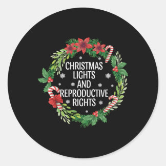 Lichten Reproductieve Rechten Pro-Choice Feminist Ronde Sticker
